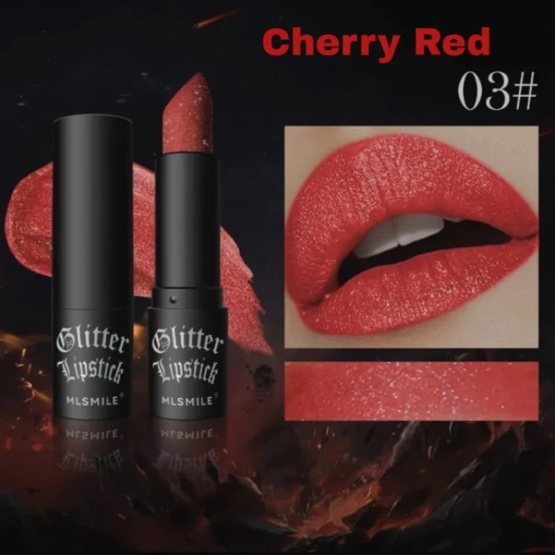 ML SMILE Waterproof Glitter Lipstick